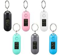 jojofuny 6pezzi Orologi Digitali Muti da Studio per Studenti e Infermiere Orologi Elettronici Silenziosi Allarme e Display Luminoso Portatili al Quarzo per Esami