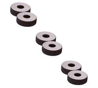 jojofuny 6pezzi Ruote Godronatura Sostituzione Per Tornio Ruote Per Linearità Coarse Knurling Wheels