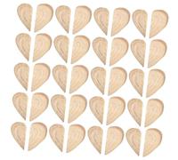 jojofuny 70 pezzi Materiale Legno per Crafting Decorazioni Naturali per Feste e Foto Accessori Versatili per DIY per e Regali