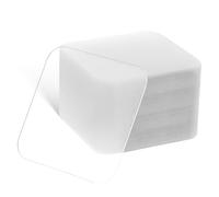 jojofuny 80 pezzi di cuscinetti adesivi trasparenti senza tracce - Cuscinetti biadesivi a tenuta forte rimovibili per poster, decorazioni murali, nastro adesivo trasparente