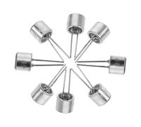 jojofuny 8pezzi Microfono Condensatore Elettrete Da Microfono Di Sicurezza Pin Per Sorveglianza e Registrazione Audio