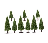 jojofuny 9 Pezzi Miniature Tree Model in Military Micro Landscape Trees For Architectural Models Fairy Gardens Dollhouses And Train Scenery Compact And Versatile For DIY Crafts