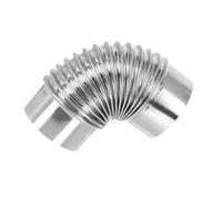 jojofuny 90grado Gomito Per Inossidabile Componente Per Scarico Resistente Installazione Facile Accessorio Per e