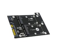 jojofuny Adattatore Msata Convertitore per Disco Rigido di Ricambio per Computer Alimentatore per Installare Unità Msata