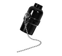 jojofuny Adattatore per Basi Lampada Portalampada per Plafoniera con Catena di Trazione e Interruttore Strappo Realizzato in Materiale di Buona Qualità per Utilizzo Versatile e Facile