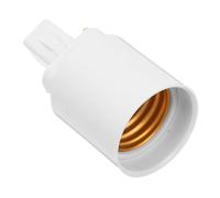 jojofuny Adattatore Portalampada G24d a E27 a 2 Pin, Convertitore Base Lampadina Led, Compatibile Apparecchi Illuminazione Residenziale e Commerciale, Risparmio Energetico, Facile Da Installare