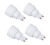jojofuny Adattatore Portalampada in Ceramica da G9 a E14, Convertitore Lampade LED e Incandescenza, Accessorio per Lampade Compatibile per Uso Domestico e Illuminazione