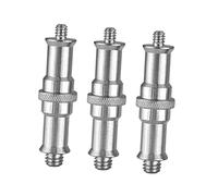 jojofuny Adattatore Vite Da 1/4 a 3/8 Per Treppiedi Set 3 Pezzi in Metallo Per Supporti Fotografici Slitta a Contatto Caldo Adatto a Viaggi Vlog Interviste Video Professionali