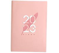 jojofuny Agenda Inglese Planner Notebook da Business Portatile Organizer per Gestione e Programmazione Giornaliera Taccuino Leggero per Scuola Ufficio e Viaggio Formato Compatto