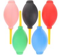 jojofuny Asciugatore per Colla Ciglia Finte 5 Pezzi Soffiatore D’Aria in Gomma Morbida Strumento Compatto per Estensioni Ciglia e Pulizia Precisione Uso Professionale e Domestico