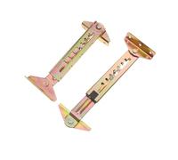 jojofuny Asta di livello telescopica per rialzo per mobili, 2 pezzi - Meccanismo regolabile per lettino e sedia da massaggio - Regolatori per lettini da spa - Accessorio di supporto per il