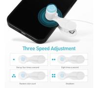 jojofuny Auto Screen Clicker per Telefono: Clicker Automatico Dello Schermo Del Telefono con Connettore Otg 2 in 1 per Streaming Live - Applicatore Usb per Clic con Le Dita per Giochi E Shopping