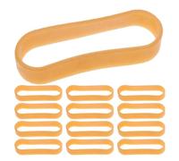 jojofuny Bande Elastiche Larghe in Gomma Marrone 13 Pezzi per Stampi in Gesso e Ceramica Struttura Antiscivolo e Alta Durata per Lavorazioni Continue di Ceramica