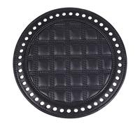 jojofuny Borsa Intrecciata Fai da Te 18 Cm in PU Base Rotonda per Borse Accessori per Creazione Borse Materiale Resistente e Sicuro per Fai da Te per e Famiglia