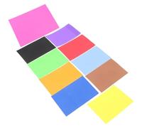jojofuny Carta Eva Autoadesiva Colorata A4 Sicura 10 Fogli Colore Casuale per Lavoretti Creativi per Scuola e Casa