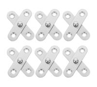 jojofuny Cerniera a 360 Gradi per Porta Girevole in Acciaio Inox 20 Pezzi, Cerniere Nascoste Superiori e Inferiori per Mobili e Ante, Ferramenta per Porte Rotazione Completa e