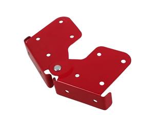 jojofuny Cerniera per Scala in Ferro Rosso Rinforzata, Robusta e Facile da Installare, Compatibile Scale Telescopiche Singole e Doppie per Riparazioni Domestiche Affidabili