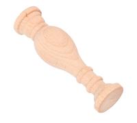 jojofuny Colonnine per Balaustre in Legno Scanalato Non Finiti Accessori Decorativi Artigianali in Legno per Mobili in Stile Europeo Mini Colonne Scolpite a Forma di Zucca per Armadi e