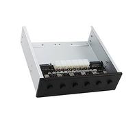 jojofuny Controllore Alimentazione per Hard Disk Desktop Compatibile Ssd Design e Intelligente per Dischi Stabilità Garantita