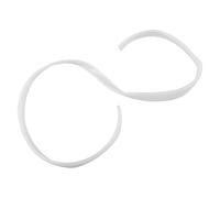 jojofuny Copertura per Canale LED Curva in PVC 16Mm Trasparente 1 Metro Diffusore per Strisce LED Angolari Nastro Luminoso Flessibile per Illuminazione Interna e Spazi Creativi