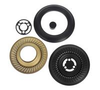 jojofuny Copertura Per Fornello Fuoco Supporto Per Wok in Acciaio Inossidabile Per Cappa Gas Coperchio Per Fornello Gas Distribuzione Uniforme Del Calore Installazione Semplice