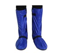 jojofuny Copriscarpe Impermeabili in Oxford Regolabili Antiscivolo e Riflettenti Protezione Resistente per Pioggia e Neve Unisex Blu per Escursionismo e Viaggio