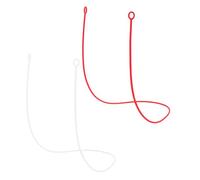 jojofuny Cordino in Silicone per Auricolari 2 Pezzi Punte Rimovibili, Flessibile e Resistente, per Sport e Viaggi, Previene la Caduta degli Auricolari