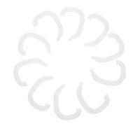 jojofuny Correttore Auricolare Silicone 5 Paia per Ragazzo Ragazza Dispositivo Correttivo Esterno per Orecchie Sporgenti Uso Quotidiano Ragazzo Ragazza