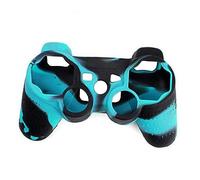 jojofuny Custodia in Silicone Per Controller Skin Protettiva Blu e Nera Cover Resistente Per Controller Videogioco Anti-scivolo Protezione Da Graffi e Sporco