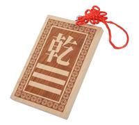 jojofuny Decorazione da Parete con Carta Chiave Mancante Angolo Feng Shui Decorazione da Parete con Carta Amuleto Feng Shui Decorazione Artificiale per La Casa Decorazione da Parete