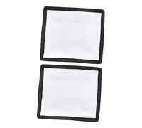 jojofuny Diffusore Leggero e Facile da Conservare Nero per Flash Quadrato 15x17cm Confezione da 2 Pezzi per Studio Fotografico e Scatti Fotografici