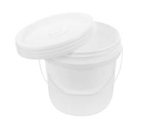 jojofuny Dispenser di Salviette in Plastica Riutilizzabile da 5l Secchio Rotondo Portatile per Salviette Umidificate Contenitore per Bagno e Viaggi Ricaricabile per Passeggino e Borsa