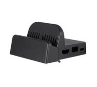 jojofuny Dock di Ricarica Portatile per Console di Gioco Tv, Base Compatta e Leggera, Stazione di Aggancio Mini per Alimentazione e Trasporto Facile