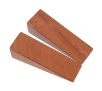 jojofuny Fermaporta Design Semplice e Creativo 2 Pezzi Triangolare in Legno Antiscivolo per Uso Domestico Protezione per Ragazzo Ragazza e Animali