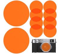 jojofuny Film for Camera Correction Gel, 10 Pezzi, PET Traslucido, per spot lamp e luce ambientale colorata effetto tramonto