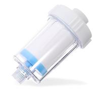 jojofuny Filtro Acqua Doccia Anticalcare con Compatibile con Lavatrice e Rubinetto Facile da Installare e Design Resistente e Rapido Asciugatura Sostituzione per Soffione Danneggiato