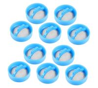 jojofuny Filtro Valvola Di Ingresso Lavatrice a Rete in Acciaio Inox, Accessori Pezzi Di Ricambio Lavatrice Automatica, Kit 10 Pezzi Per Manutenzione e Pulizia Filtro Valvola Ingresso