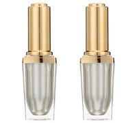 jojofuny Flaconi Vuoti per Unghie 10 Ml 2 Pezzi con Pennello e Tappo, Bottiglie Cosmetiche in Vetro Resistenti alla Luce, Contenitori Sigillati per Viaggio e Ricostruzione Colore Casuale