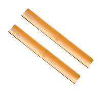 jojofuny Fontana d'Acqua in bambù 2 Pezzi 50 CM X 6-7 CM Canale d'Acqua Multifunzionale per Giardino Esterno e Acquario Decorazione Zen Fai da Te Suono Rilassante dello Scorrere