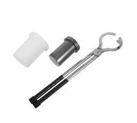 jojofuny Forniture per Fusione di Gioielli crogiolo per la Fusione dei Metalli Acciaio