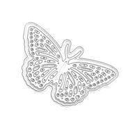 jojofuny Fustella per Goffratura a Farfalla Morire Carino Nozze Fustelle per La Fabbricazione di Carte Stencil per La Produzione di Carte Delicate Fustelle Fustellatura Acciaio Carbonio