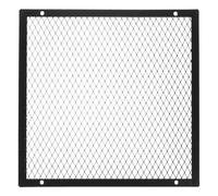 jojofuny Griglia per braciere: Schermo per Quadrato 7,86" x 7,86" - Rete di Sicurezza per Barbecue con Protezione Termica, Rete antiscottatura di Ricambio (con Foro per Vite)