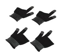 jojofuny Guanti per Gaming Resistenti al Sudore Guanti Touch Screen per Cellulare Copri Dita Comodi e Confortevoli per Mani Sudate