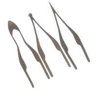 jojofuny Kit 3 Pezzi Punte per Pirografia Professionale in Lega Nichel-Cromo per Wood Burner Kit 3 Diverse Forme per Disegnare Linee su Legno per Back To School Party
