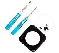 jojofuny Kit Sostituzione in Alluminio per 4/5 Include Cacciavite per Facile Installazione e Rimozione Adatto per Fotocamere Sportive Nero