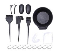 jojofuny Kit Tintura Chioma 19 Pezzi Strumenti Professionali per Colorazione Chioma Fermagli, Copriorecchie e Panno Monouso per Salone e Uso Domestico