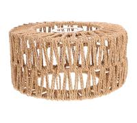 jojofuny Lampada da Soffitto con Paralume in Corda di Paglia Intrecciata Sospensione Rustica Paglia Paralume Sostitutivo per Hotel Bar e Casa Taglia S Stile Country