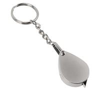 jojofuny Lente d Ingrandimento Tascabile Decorativa Portachiavi Leggera e Portatile Realizzata Materiali per Osservare Chiaramente Le Cose