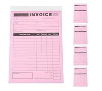 jojofuny Libro delle Ricevute e Ordini per Piccole Imprese Blocco Note in Due Parti con Carta per Fotocopie Lavagna Integrata e Design Compatto per Gestione Professionale delle Fatture