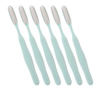 jojofuny Lima per Talloni in Acciaio Inox 6 Pezzi, Esfoliante per Rimozione Calli e Pelle Dura, Set per Pedicure Doppia Superficie Abrasiva, per Cura Piedi e Zone Strette tra Dita